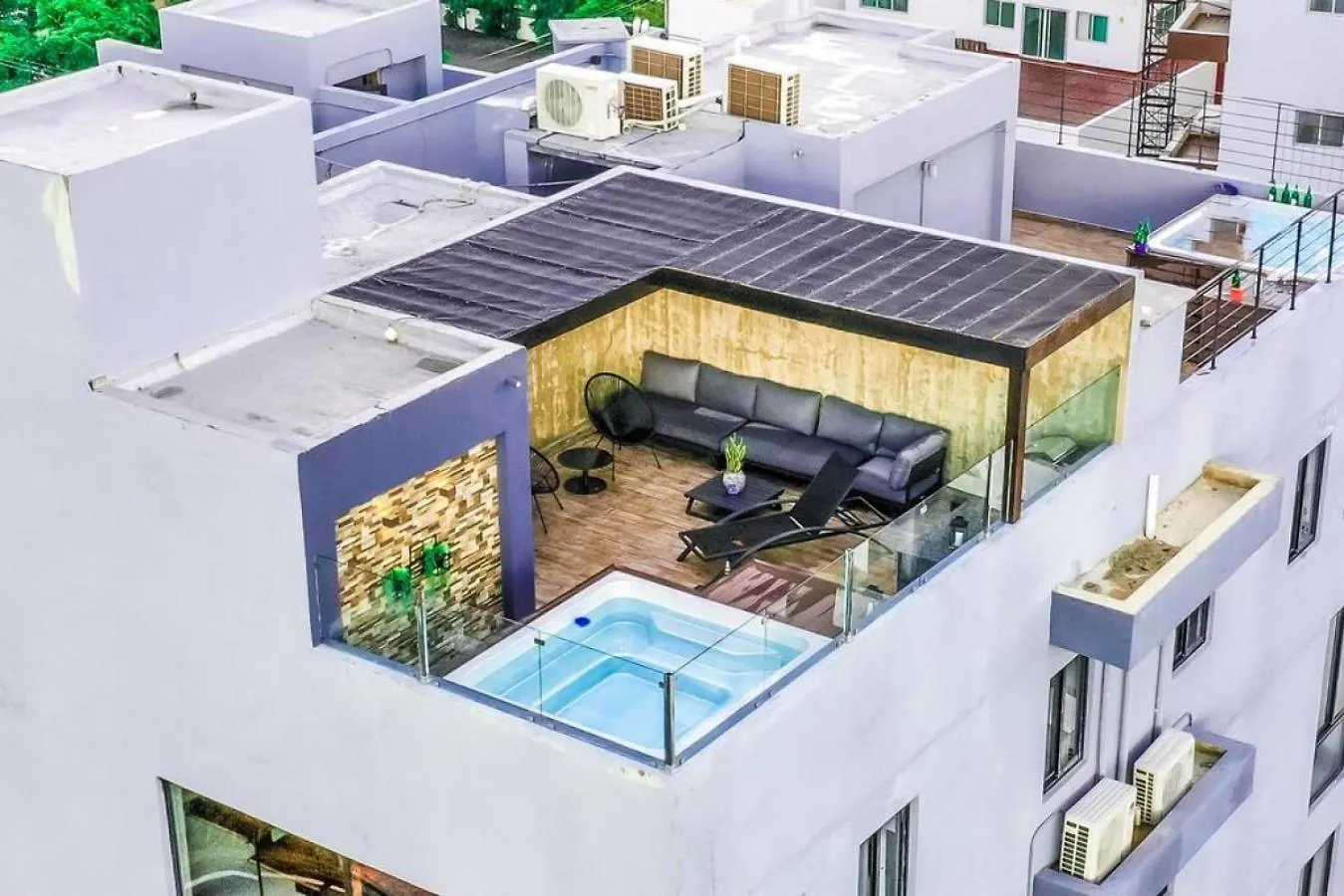 Rl 604 Romantic Penthouse Pvt Terrace, Jacuzzi And Bbq Santo Domingo Dominicaanse Republiek
