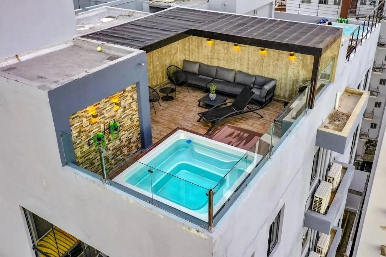 Rl 604 Romantic Penthouse Pvt Terrace, Jacuzzi And Bbq Santo Domingo Appartement
