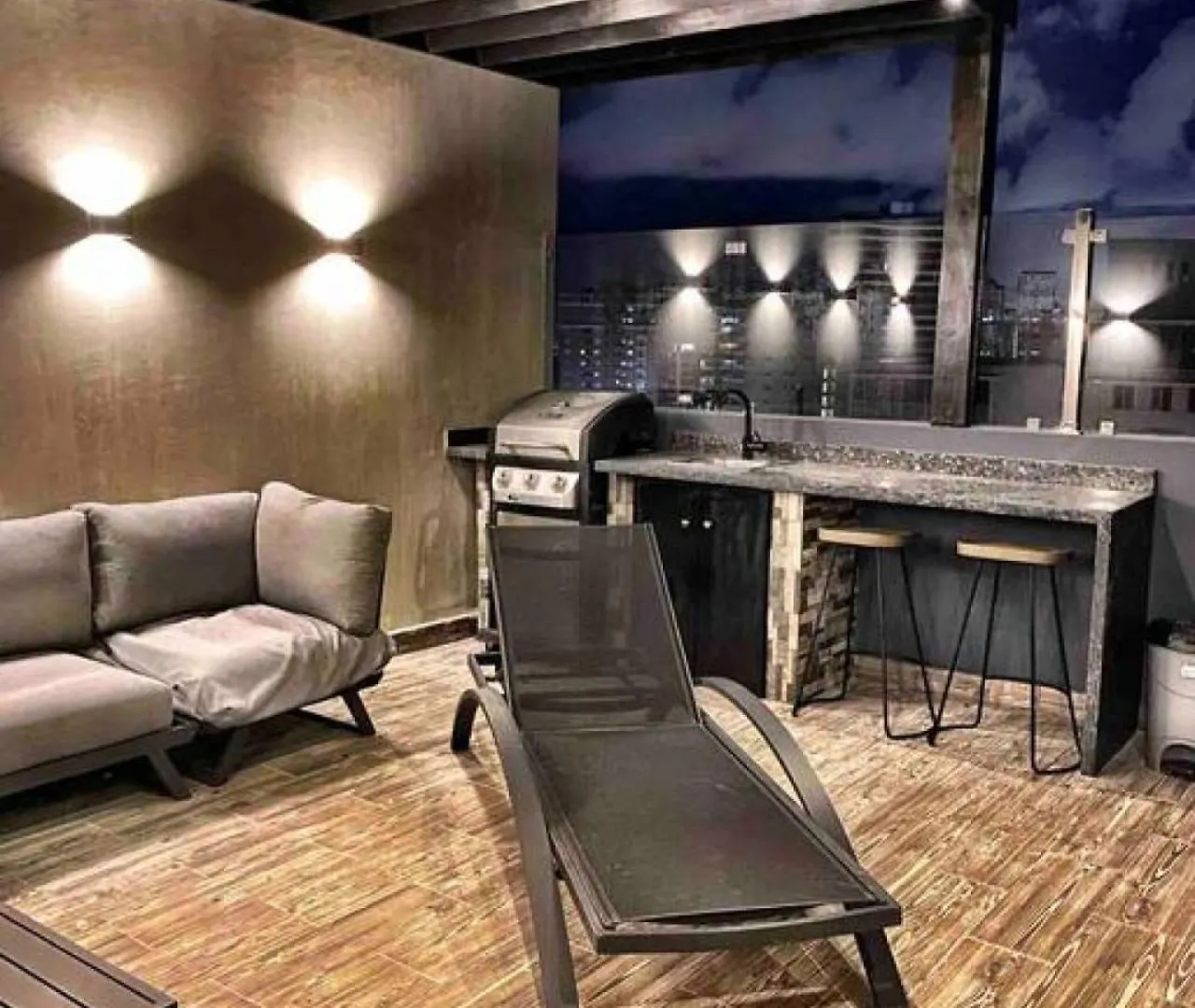 Rl 604 Romantic Penthouse Pvt Terrace, Jacuzzi And Bbq Santo Domingo Appartement